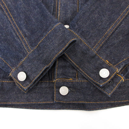 【中古】Ordinary fits | オーディナリーフィッツ DENIM JACKET TYPE 1ST デニム 011OW-125 ネイビー サイズ：38