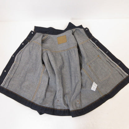 【中古】Ordinary fits | オーディナリーフィッツ DENIM JACKET TYPE 1ST デニム 011OW-125 ネイビー サイズ：38