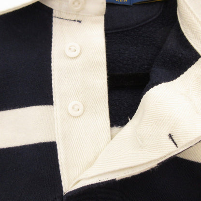 【中古】POLO RALPH LAUREN | ポロ・ラルフローレン ボーダーラガーシャツ ポロシャツ サイズ：M