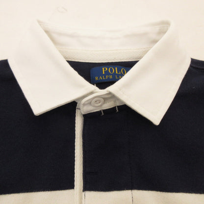 【中古】POLO RALPH LAUREN | ポロ・ラルフローレン ボーダーラガーシャツ ポロシャツ サイズ：M
