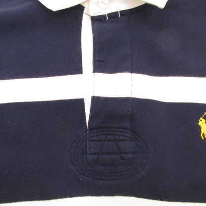 【中古】POLO RALPH LAUREN | ポロ・ラルフローレン ボーダーラガーシャツ ポロシャツ サイズ：M