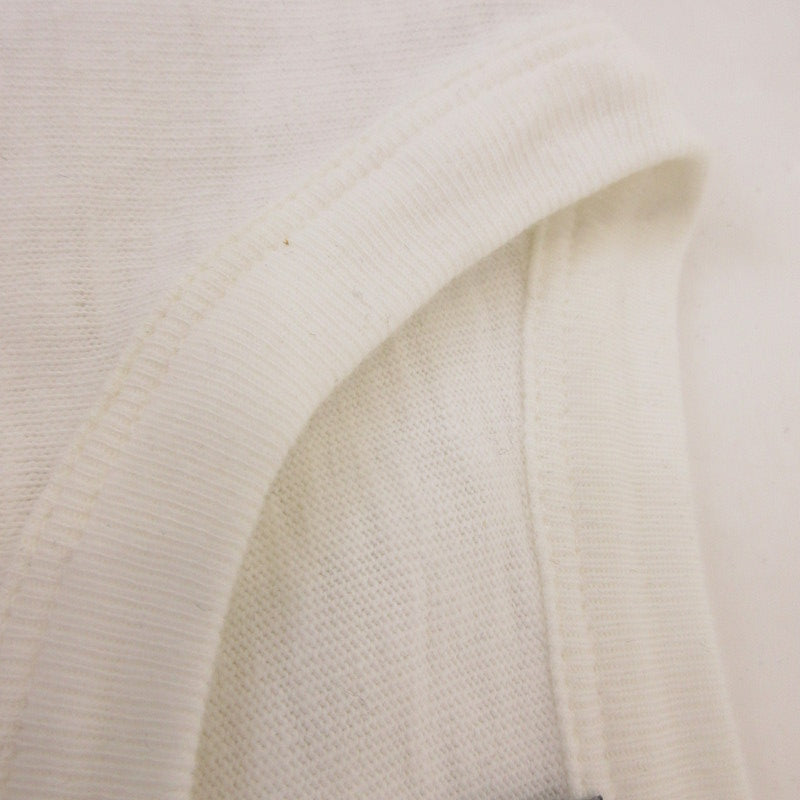 【中古】Dior | ディオール Slub Cotton Jersey T-Shirt 半袖Ｔシャツ 393J696A0849 国内正規品 ホワイト サイズ：S