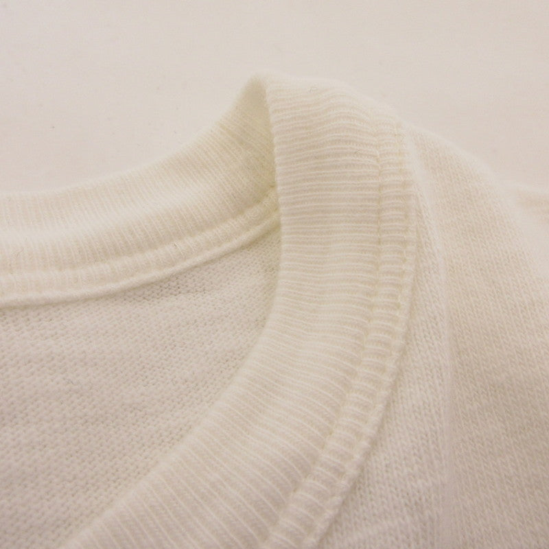 【中古】Dior | ディオール Slub Cotton Jersey T-Shirt 半袖Ｔシャツ 393J696A0849 国内正規品 ホワイト サイズ：S