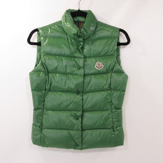 【中古】MONCLER | モンクレール GHANA ダウンベスト 48342/50/68950 グリーン