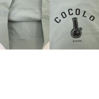 【中古】COCOLO BLAND | ココロブランド BACK BONG HOODIE パーカー グリーン サイズ：L