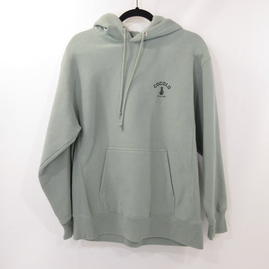 【中古】COCOLO BLAND | ココロブランド BACK BONG HOODIE パーカー グリーン サイズ：L