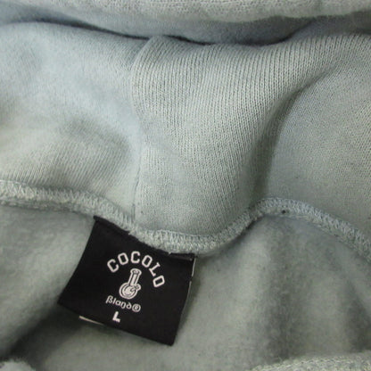 【中古】COCOLO BLAND | ココロブランド BACK BONG HOODIE パーカー グリーン サイズ：L