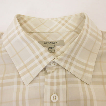 【中古】BURBERRY LONDON | バーバリーロンドン 長袖シャツ 並行品 サイズ：L