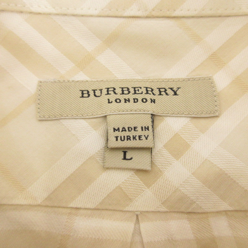 【中古】BURBERRY LONDON | バーバリーロンドン 長袖シャツ 並行品 サイズ：L