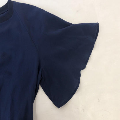 【中古】MAX MARA | マックスマーラ 袖フリル その他トップス 79410102 ネイビー