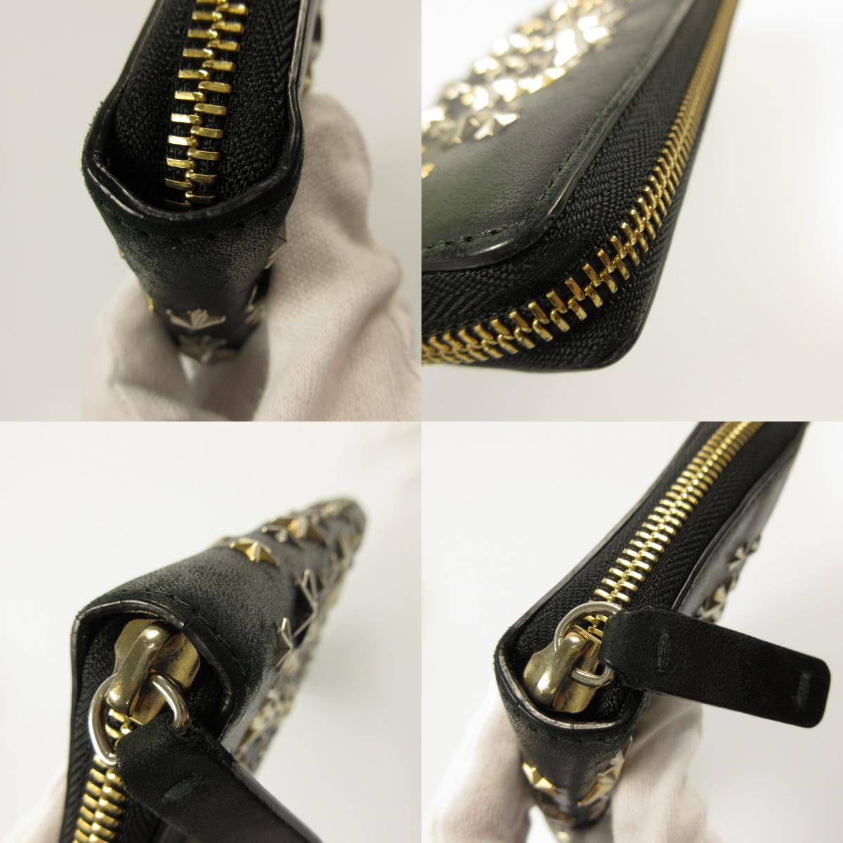 【中古】JIMMY CHOO | ジミーチュウ CARNABY 長財布