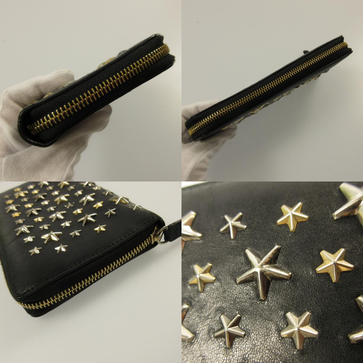 【中古】JIMMY CHOO | ジミーチュウ CARNABY 長財布