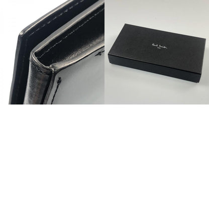 【中古】Paul Smith | ポール・スミス マーケトリーブライトストライプラビット 長財布 813018 P906 ブラック
