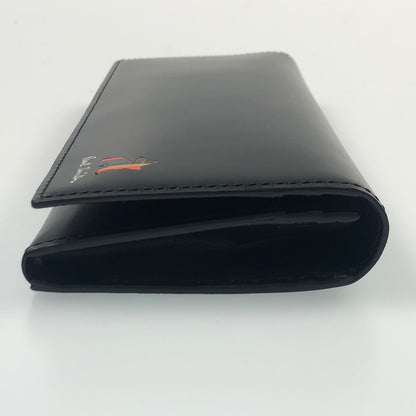 【中古】Paul Smith | ポール・スミス マーケトリーブライトストライプラビット 長財布 813018 P906 ブラック