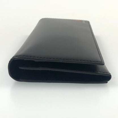 【中古】Paul Smith | ポール・スミス マーケトリーブライトストライプラビット 長財布 813018 P906 ブラック