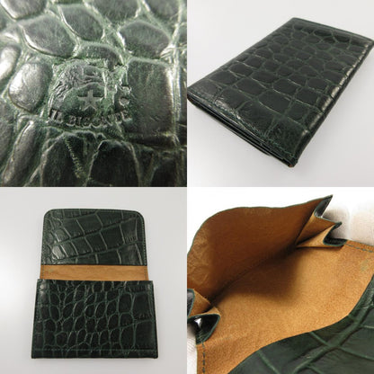 【中古】IL BISONTE | イルビゾンテ カードケース 5402305593 グリーン