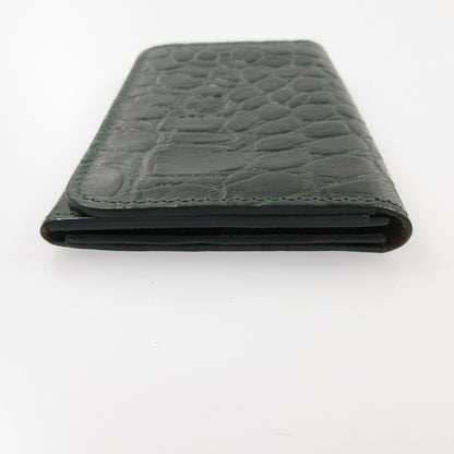 【中古】IL BISONTE | イルビゾンテ カードケース 5402305593 グリーン