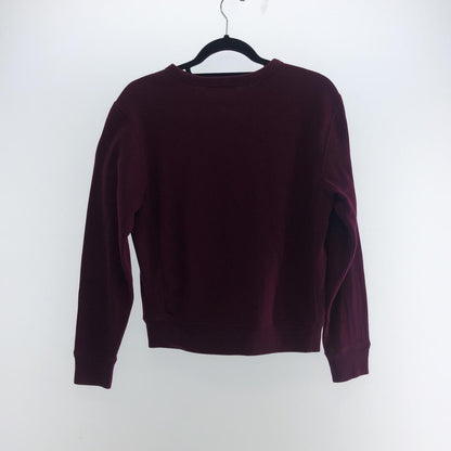 【中古】POLO RALPH LAUREN | ポロ・ラルフローレン ダブルニットスウェットシャツ スウェット ボルドー/バーガンディー サイズ：M