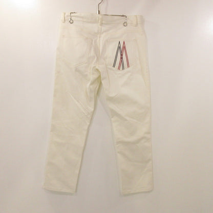 【中古】MONCLER | モンクレール PANTALONE 5 TASCHE パンツ F20912A72810 国内正規品 ホワイト サイズ：50