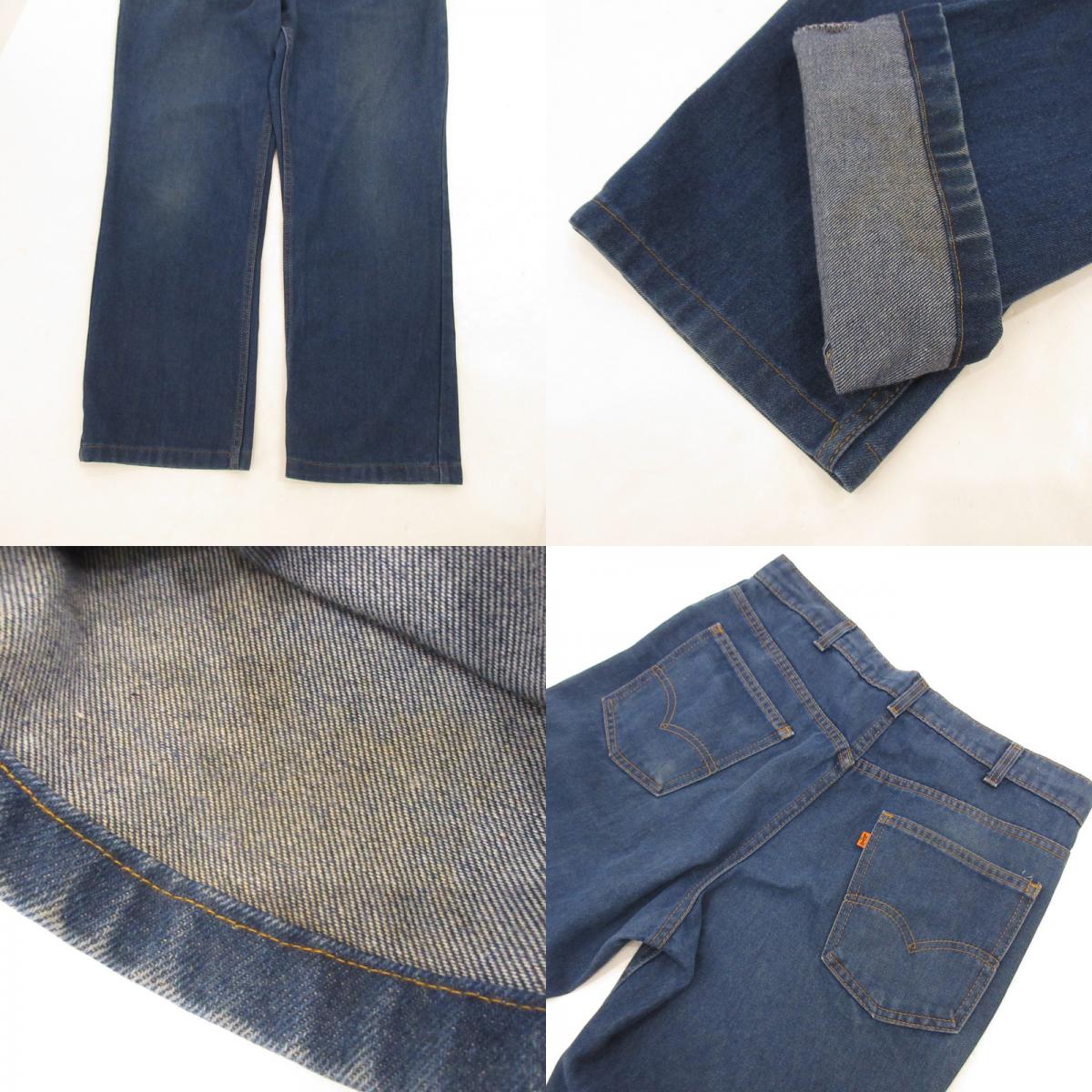 【中古】Levi's | リーバイス デニムパンツ 40547-3017 LEVIS FOR MEN/オレンジタブ　80s ブルー サイズ：36