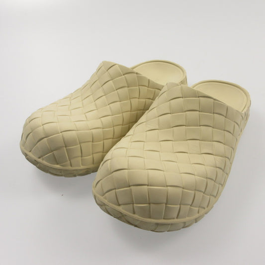 【中古】BOTTEGA VENETA | ボッテガヴェネタ Braided Rubber Slippers スリッポン 741339