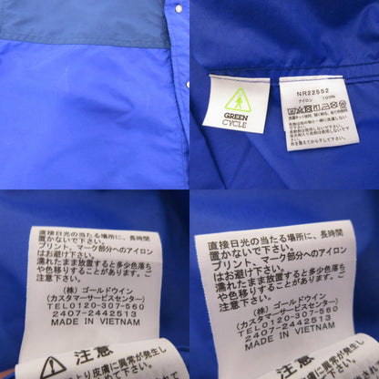 【中古】THE NORTH FACE | ザ・ノースフェイス S/S Nuptse Shirt 半袖シャツ NR22552 ブルー サイズ：L