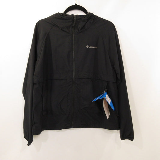 【中古】Columbia | コロンビア Spire Valley Windbreaker ナイロンジャケット WR7658 ブラック サイズ：L