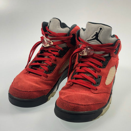 【中古】NIKE | ナイキ AIR JORDAN 5 RETRO 'RAGING BULL' スニーカー DD0587-600 レッド 27cm