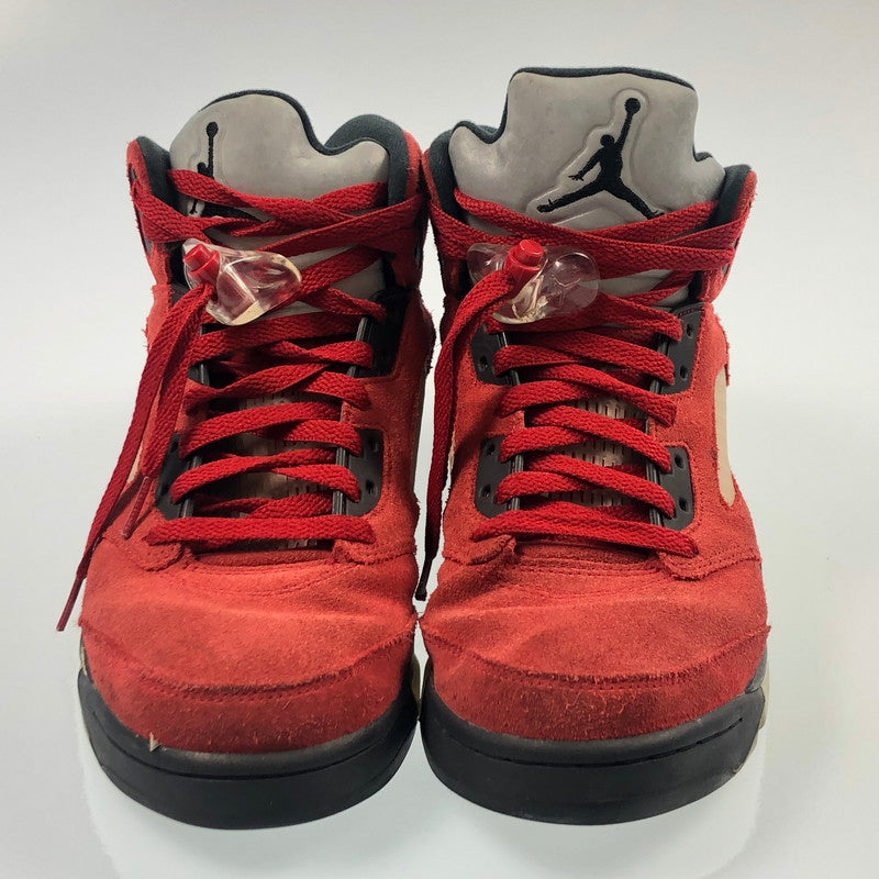 【中古】NIKE | ナイキ AIR JORDAN 5 RETRO 'RAGING BULL' スニーカー DD0587-600 レッド 27cm