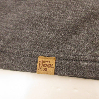 【中古】mont-bell | モンベル Merino Wool Puls Light Long Sleeve T 長袖Ｔシャツ 1114606 グレー サイズ：M