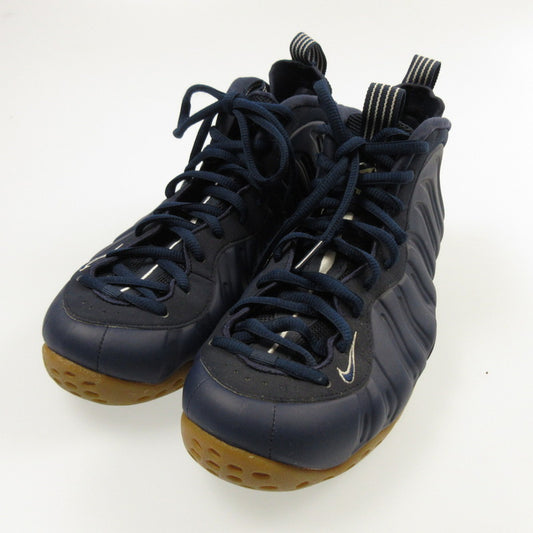 【中古】NIKE | ナイキ AIR FOAMPOSITE ONE スニーカー 314996-405 ネイビー 27cm
