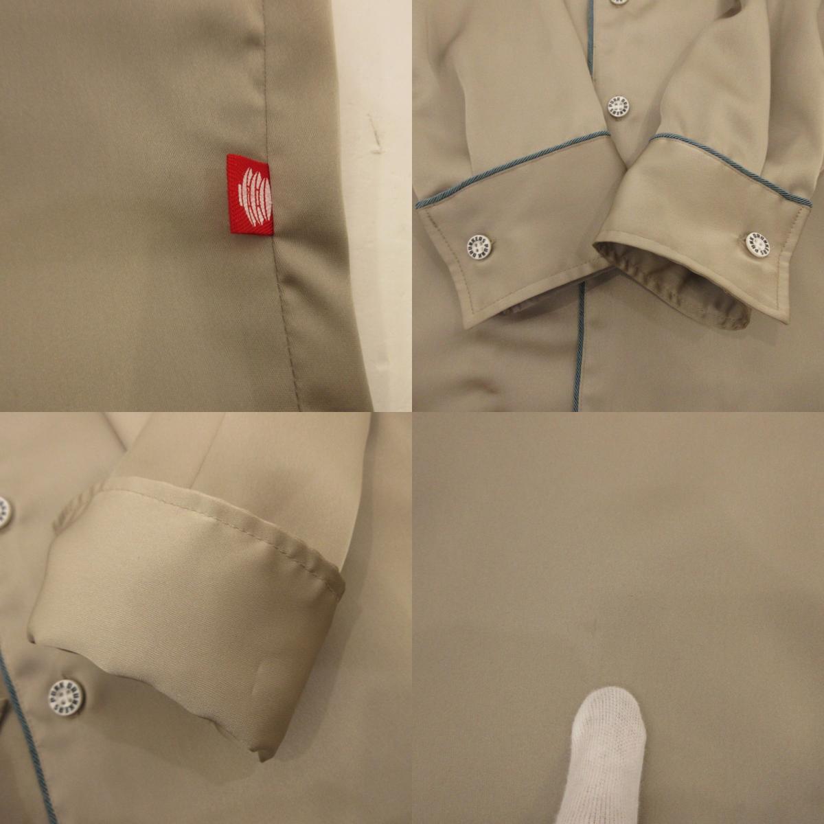 【中古】PUNKDRUNKERS | パンクドランカーズ ドラゴン開衿シャツ 長袖シャツ シルバー サイズ：M