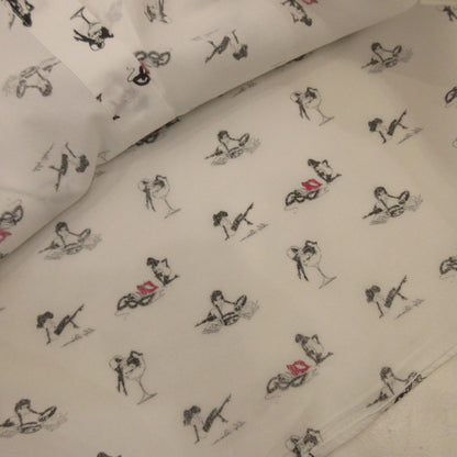 【中古】HYSTERIC GLAMOUR | ヒステリックグラマー 長袖シャツ 1241AH01 ×PLAYBOY ホワイト サイズ：S