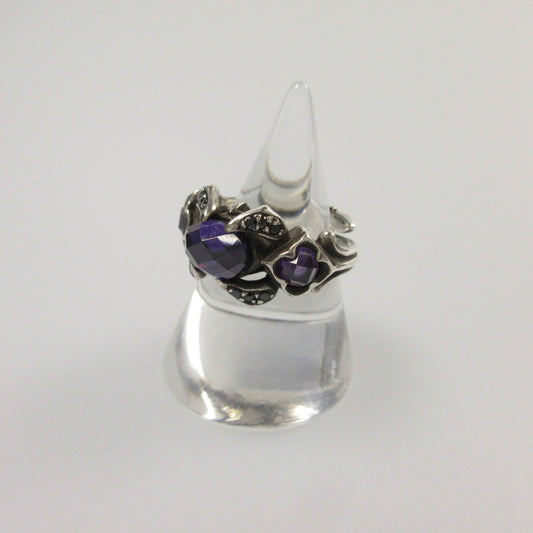 【中古】ARTEMIS CLASSIC | アルテミス　クラシック ロンバスミスティックリング青紫 リング・指輪 ACR0289 シルバー