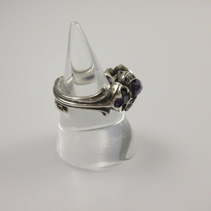 【中古】ARTEMIS CLASSIC | アルテミス　クラシック ロンバスミスティックリング青紫 リング・指輪 ACR0289 シルバー