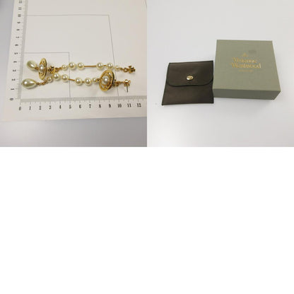 【中古】Vivienne Westwood | ヴィヴィアンウエストウッド ブロークンパール ピアス ゴールド