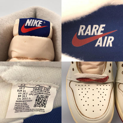 【中古】NIKE | ナイキ WMNS AIR JORDAN 1 HIGH OG RARE AIR CINNABAR スニーカー DB4612-100 アイボリー 26.5cm