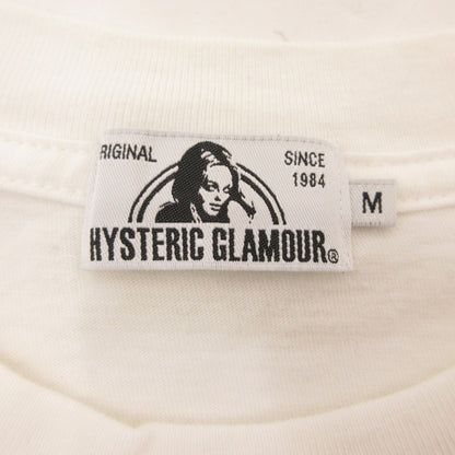 【中古】HYSTERIC GLAMOUR | ヒステリックグラマー TRENDEX オーバーサイズTシャツ 半袖Ｔシャツ 02201CT32 ホワイト サイズ：M
