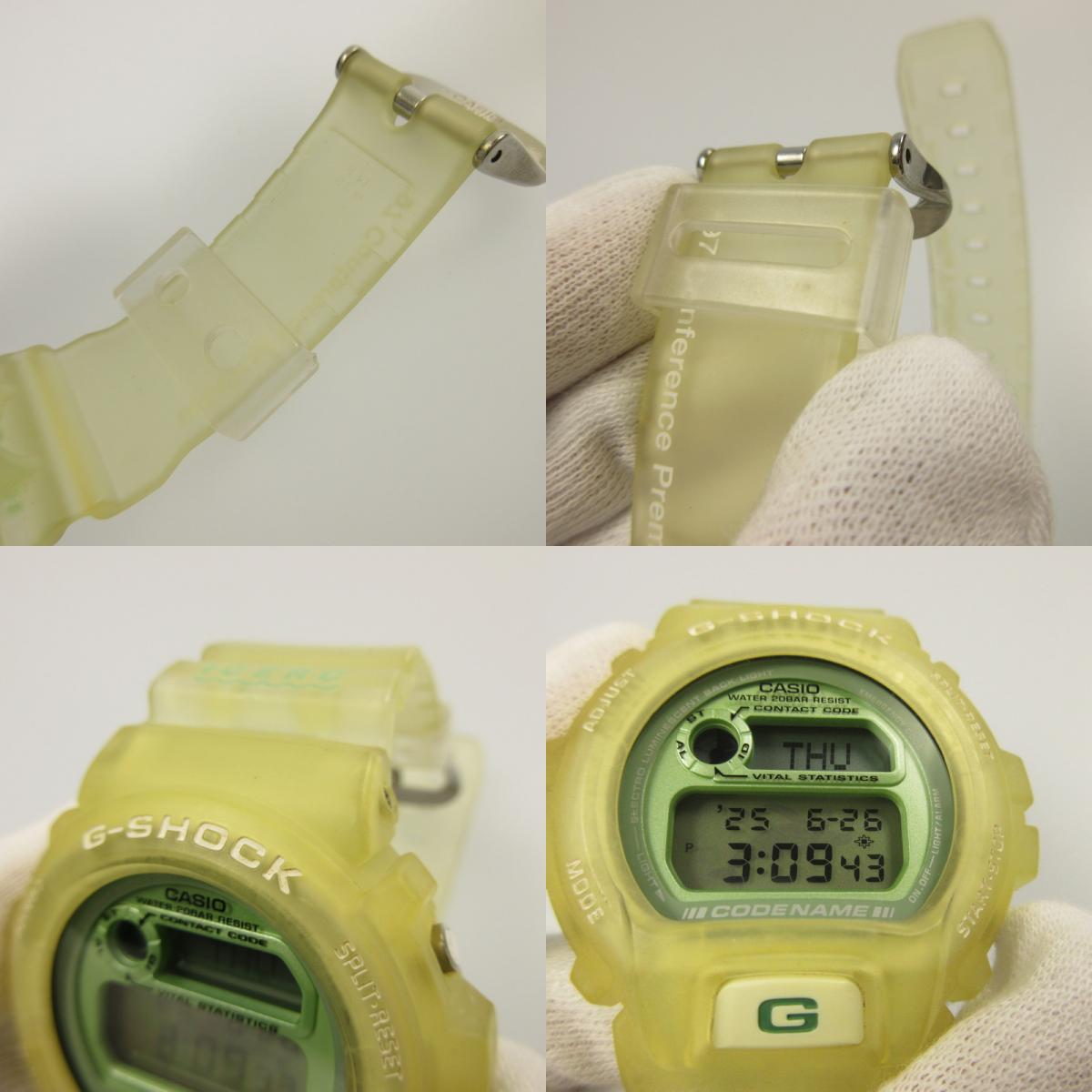 【中古】G-SHOCK | ジーショック 第6回国際イルカクジラ会議 腕時計 DW-6910K-8BT その他