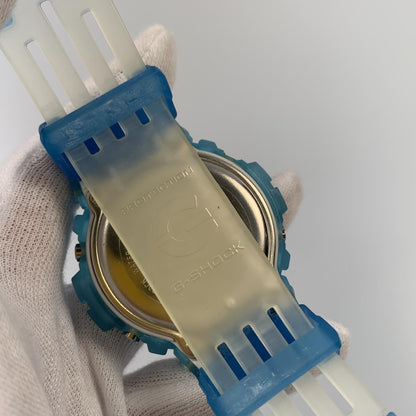 【中古】G-SHOCK | ジーショック W.C.C.S世界サンゴ礁保護協会限定モデル 腕時計 DW-6900WC-2BT 年式:90s ブルー