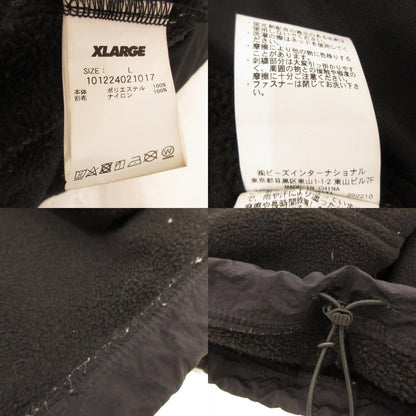 【中古】X-LARGE | エクストララージ PANELED FLEECE JACKET その他トップス 101224021017 ブラック サイズ：L