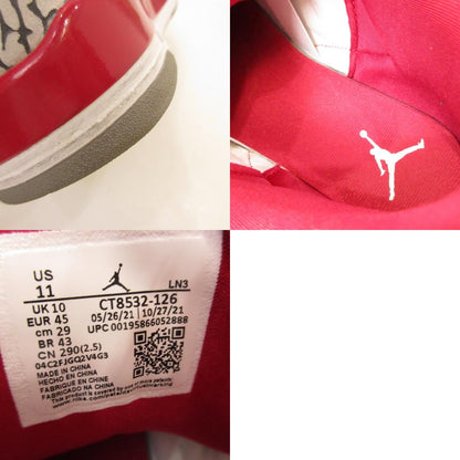 【中古】NIKE | ナイキ Air Jordan 3 'Cardinal Red' スニーカー CT8532-126 ホワイト 29cm