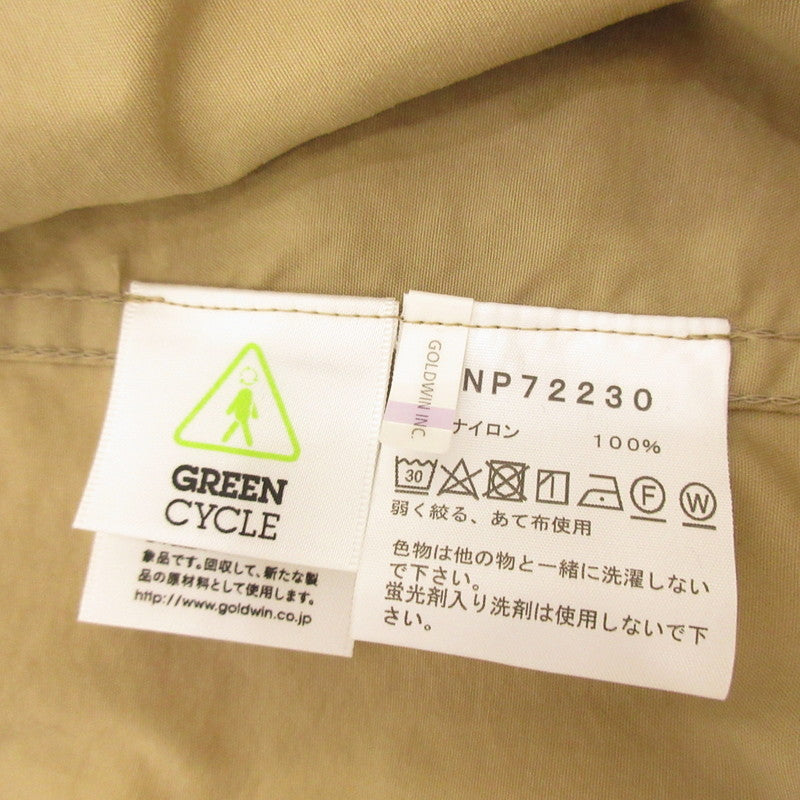 【中古】THE NORTH FACE | ザ・ノースフェイス Compact Jacket マウンテンパーカー NP72230 カーキ サイズ：XL