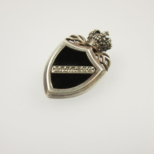 【中古】Justin Davis | ジャスティンデイビス CROWN SHIELD ペンダントトップ SPJ117 シルバー