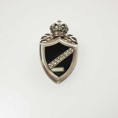 【中古】Justin Davis | ジャスティンデイビス CROWN SHIELD ペンダントトップ SPJ117 シルバー