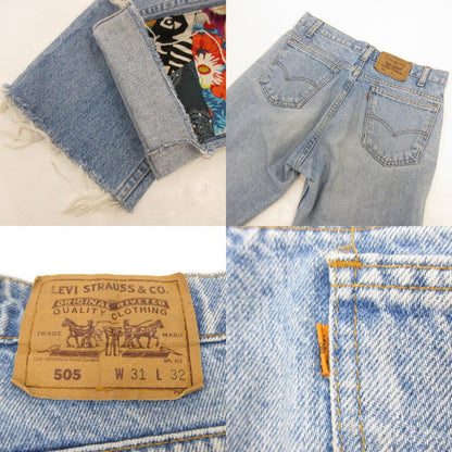 【中古】Levi's | リーバイス 505 デニムパンツ オレンジタブ ブルー サイズ：31
