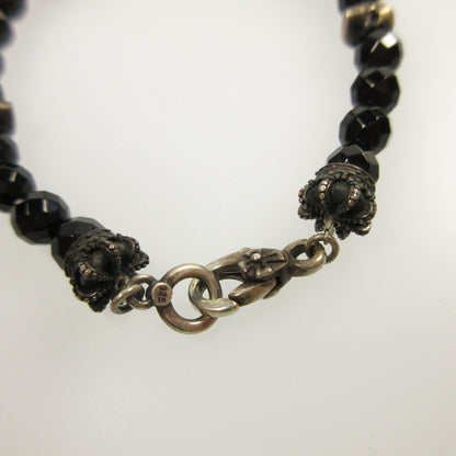 【中古】Justin Davis | ジャスティンデイビス ROGER Bracelet ブレスレット SBJ439 ブラック
