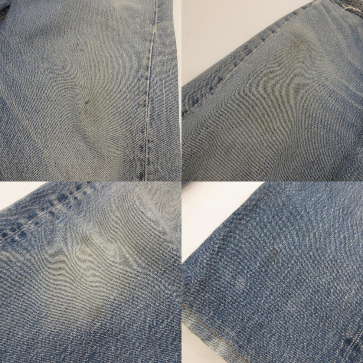 【中古】Levi's | リーバイス 501XX デニムパンツ 501-0000 80s ライトブルー サイズ：34
