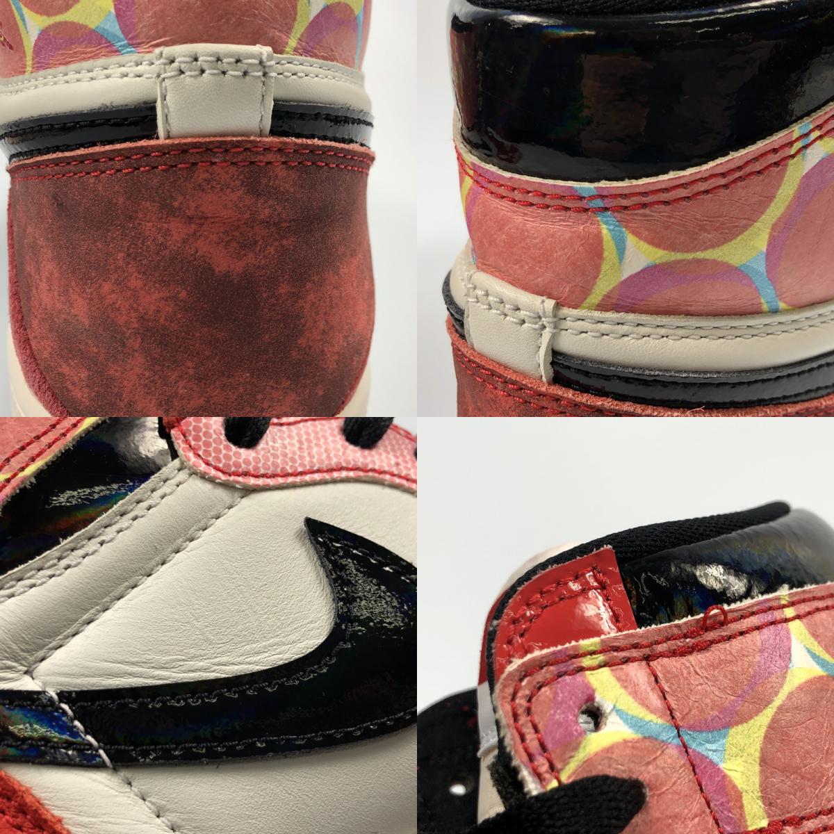【中古】NIKE | ナイキ AIR JORDAN 1 HIGH OG SPIDER-MAN スニーカー DV1748-601 レッド 28.5cm