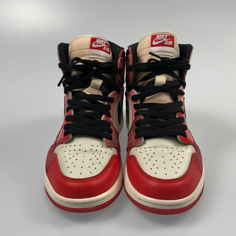 【中古】NIKE | ナイキ AIR JORDAN 1 HIGH OG SPIDER-MAN スニーカー DV1748-601 レッド 28.5cm